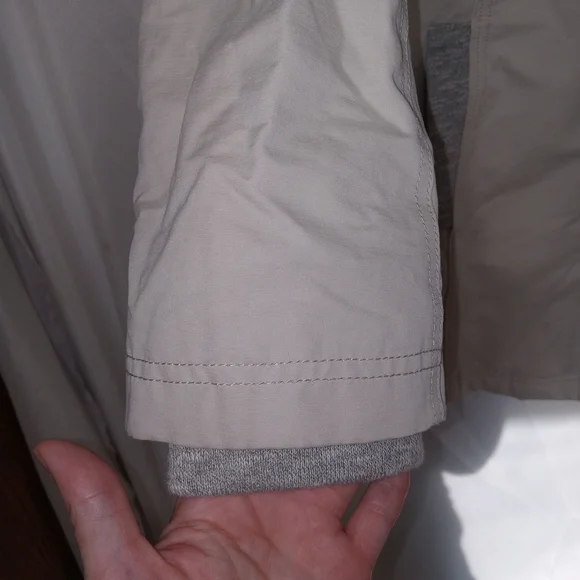 Apt. 9 Jacket, Women's Size Large Tan Faux Fur Hood, Full Zip, Parka Coat - Picture 2 of 11